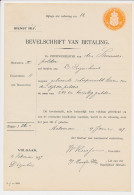 Fiscaal Droogstempel 15 C. ZEGELRECHT MET OPCENTEN AMST. 1917 - Fiscale Zegels