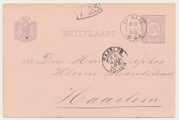 Kleinrondstempel De Waal 1886 - Unclassified