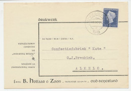 Firma Briefkaart Oud Beijerland 1948 - Manufacturen / Confectie - Non Classés