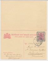 Briefkaart G. 160 Groningen - Kopenhagen Denemarken 1922 - Entiers Postaux