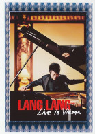 Postal Stationery China 2009 Lang Lang - Pianist - Live In Vienna - Música
