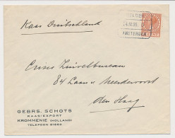 Treinblokstempel : Helder - Amsterdam D 1935 - Unclassified