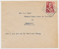 Treinblokstempel : Amsterdam - Hengelo (O.) I 1944 ( Weesp ) - Non Classés