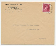 Cover / Postmark Belgium 1950 Helicopter Mail - Altri & Non Classificati