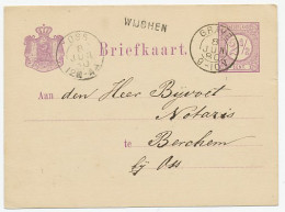Naamstempel Wijchen 1880 - Lettres & Documents