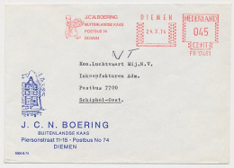 Meter Cover Netherlands 1974 Cheese - Diemen - Food