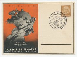 Postal Stationery Germany 1938 Universal Postal Union - UPU (Union Postale Universelle)
