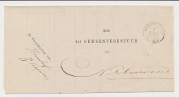 Kleinrondstempel Wervershoof 1886 - Ohne Zuordnung