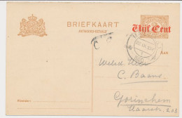 Briefkaart G. 108 I A-krt. Made - Gorinchem 1920 - Material Postal