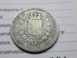 1 LIRA 1867 BN MILANO  (A10.117) - 1861-1878 : Vittoro Emanuele II