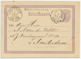 Naamstempel Waddingsveen 1875 - Storia Postale