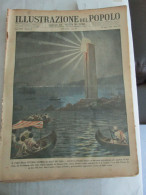 # ILLUSTRAZIONE DEL POPOLO N 27 /1938 FARO DELLA VITTORIA IN A.O. / U.S.A. TRENO PRECIPITA / CIRIO - Primeras Ediciones