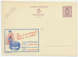 Publibel - Postal Stationery Belgium 1948 Nivea Cream - Oil - Sun - Browning - Sonstige & Ohne Zuordnung