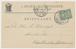 Firma Briefkaart Alphen A/d Rijn 1909 - Mandenmaker - Non Classificati