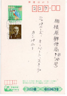 78392 - Japan - 1990 - ¥40 SommergrussGAKte "Eisvogel" M ZusFrankatur ABENO -> Sagamihara - Altri & Non Classificati