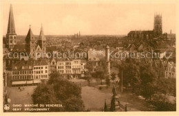 73337260 Gand Belgien Marché D Vendredi Monument Eglise Gand Belgien - Otros & Sin Clasificación