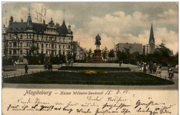 Magdeburg - Kaiser Wilhelm Denkmal - Maagdenburg