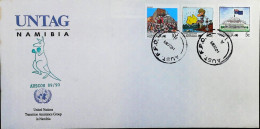 Italy - Military - Army Post Office In Namibia - United Nations Transition Assistance - Australia - S6705 - 1991-00: Poststempel