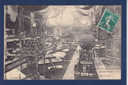 CPA Aviation > Montgolfières Exposition Grand Palais 1910 Circulée - Montgolfières