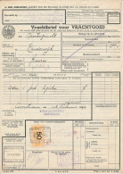 Vrachtbrief / Spoorwegzegel N.S. Amsterdam - Harderwijk 1940 - Ohne Zuordnung