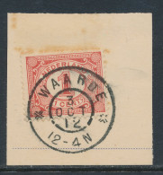 Grootrondstempel Waarde 1912 - Postal History