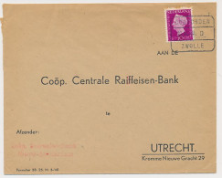 Treinblokstempel : Coevorden - Zwolle D 1948 ( Nieuw Amsterdam ) - Non Classificati