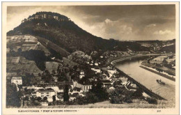 Königstein - Stadt Und Festung - Königstein