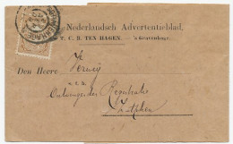 Em. 1899 Den Haag - Zutphen - Drukwerk Wikkel - Unclassified