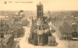 73337249 Gand Belgien Panorama Eglise Saint Nicolas Gand Belgien - Autres & Non Classés