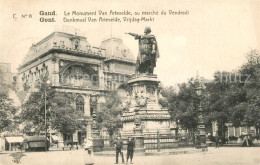 73337246 Gand Belgien Monument Van Artevelde Marché Du Vendredi Gand Belgien - Autres & Non Classés