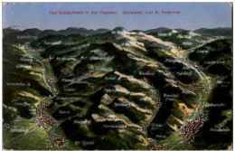 Die Schlacht In Den Vogesen - Gebweiler Und St. Amarintal - Feldpost - Guebwiller