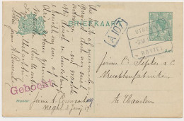Treinblokstempel : Utrecht - Boxtel II 1917 ( Vught ) - Zonder Classificatie