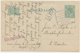 Treinblokstempel : Utrecht - Boxtel II 1917 ( Vught ) - Non Classés