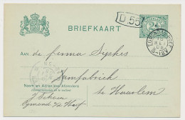 Kleinrondstempel Egmond A/D Hoef 1906 - Non Classés