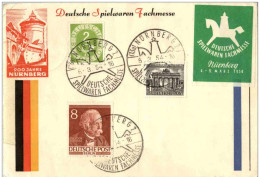 Nürnberg - Deutsche Spielwaren Fachmesse 1954 - Nürnberg