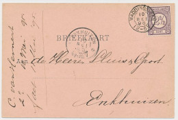 Kleinrondstempel Waddingsveen 1895 - Non Classés