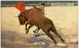 Action In Bull Fight - The Kill - Stierkampf