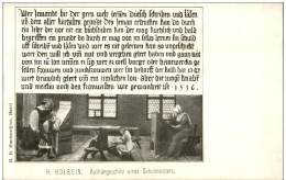 H. Holbein - Aushängeschild Eines Schulmeisters - Autres & Non Classés