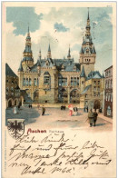 Gruss Aus Aachen - Litho - Aken