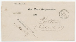Naamstempel Bunnik 1880 - Brieven En Documenten