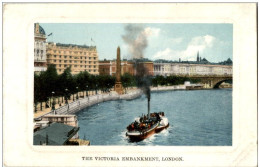 London - The Victoria Embankment - Autres & Non Classés