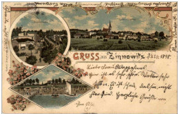 Gruss Aus Zinnowitz - Litho - Zinnowitz