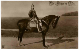 Unser Kaiser Im Felde Kaiser Wilhelm II - Familias Reales