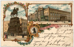 Gruss Aus Berlin - Litho - Autres & Non Classés