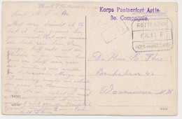 Treinblokstempel : Rotterdam - Hoek Van Holland F 1919 - Unclassified