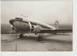 Vintage Rppc Lufthansa Douglas Dc-3 Aircraft - 1919-1938: Fra Le Due Guerre