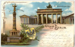 Gruss Aus Berlin - Litho - Autres & Non Classés