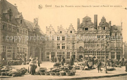 73337211 Gand Belgien Place Sainte Pharailde Ancien Hospice St Laurent Et Marché - Andere & Zonder Classificatie