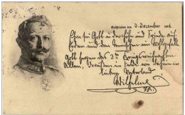 Kaiser Wilhelm II - Weihnachtsgruss Des Kaisers - Familles Royales