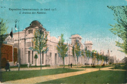 73337186 Gand Belgien Exposition Internationale Avenue Des Nations Gand Belgien - Altri & Non Classificati